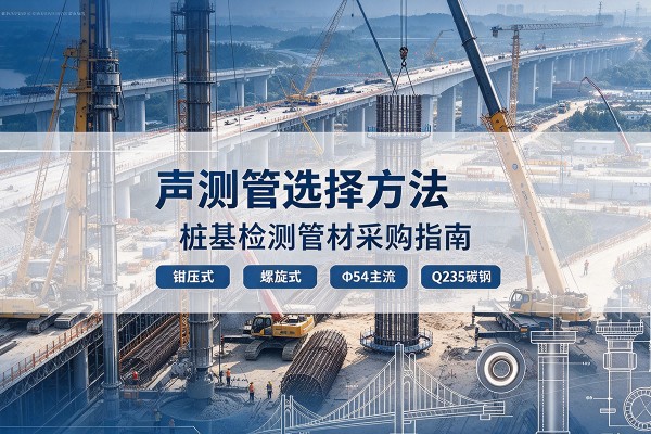 新抚声测管选型标准