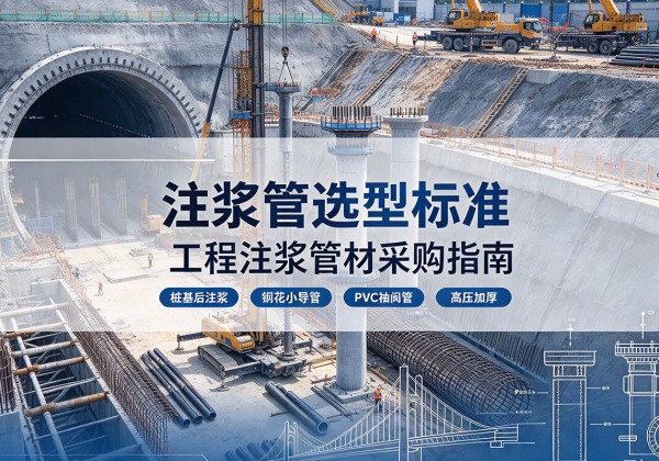 新抚注浆管选型标准