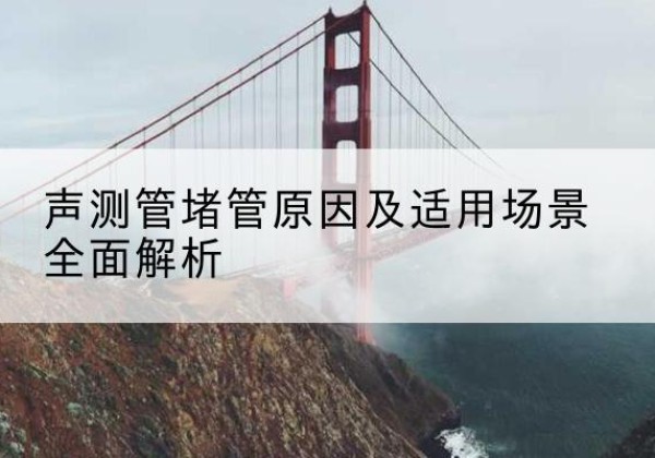 新抚声测管堵管的主要原因有哪些？-声测管堵管原因及适用场景全面解析